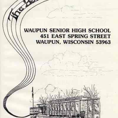 Waubun 1985 (Waupun H.S yearbook): Origformat: Other