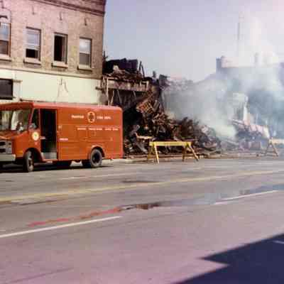 Photograph, Jud's Fire, 1977