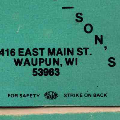 Matchbook, Jud-Sons
