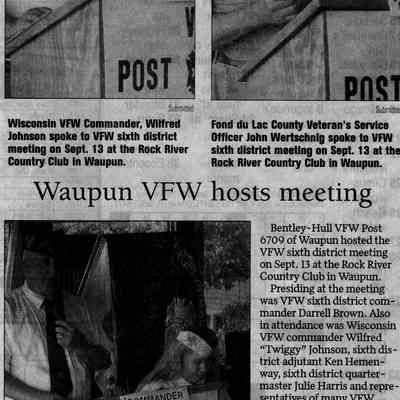VFW Hosts Meeting