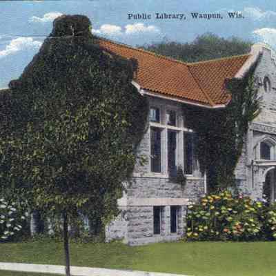 Postcard, Carnegie Library, Museum, #15802
