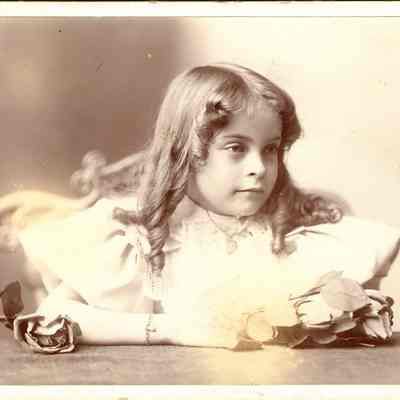 Cabinet Card, Brooks, Lillian Lockhorst Harris
