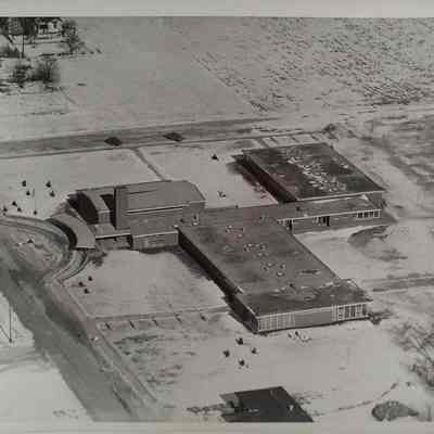 Waupun 1950's aerial photos.