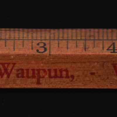 Ruler, State Bank of Waupun