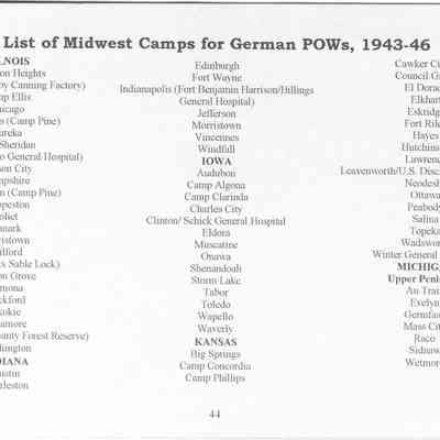 Page from book German POWs in Midwest