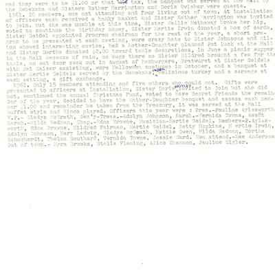 Past Noble Grand History