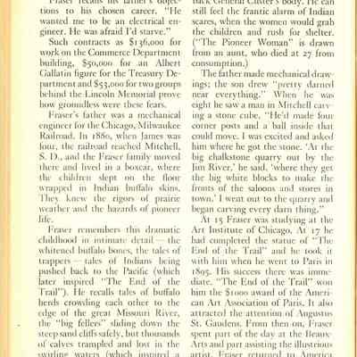 Article cont'. about Fraser