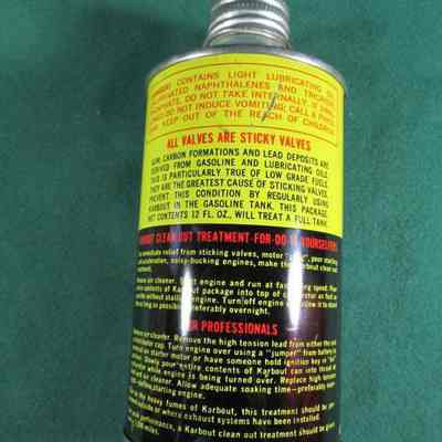 Instructions and other info on back of can label.