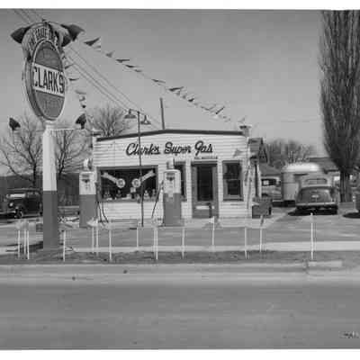 Clark's Super Gas Station