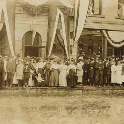 Postcard, Parade, Homecoming, July 1908, 11