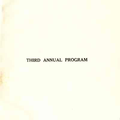 1910-1911 Philharmonic Music Club