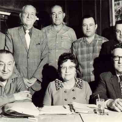 Photograph, Tavern League Officers, 1971