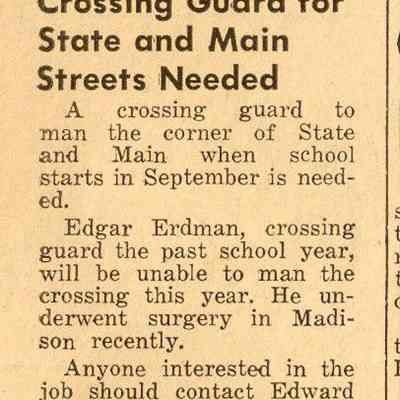 Crossing Guard Needed