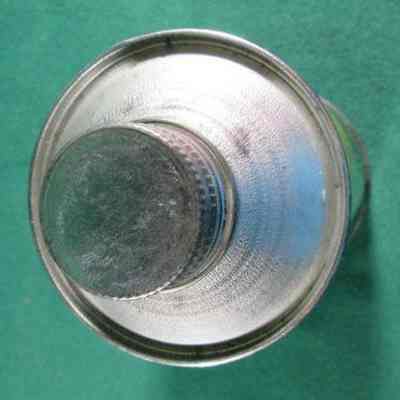 Top of Kar-B-Out can from Shaler.