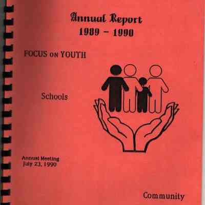 Report, School District Annual Report, 1989-1990