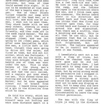 Page from Gold Rush Journal-Hillyer