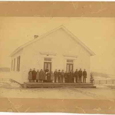 Rural (One Room) School, Attended by Harrison Fowler