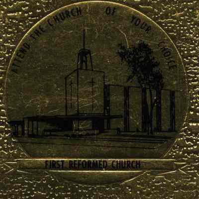 Matchbook, State Bank, First Reformed Church