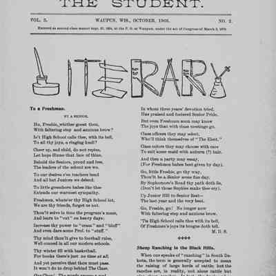 The Student vol3 #2 pg 13: Origformat: Other