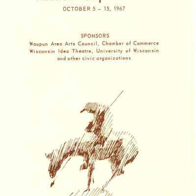 Program, Indian Summer Festival - Midwest Sculpture Show, 1967