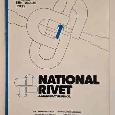 Sales Brochure, National Rivet