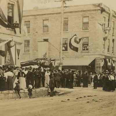 Postcard, Parade, Homecoming, July 1908