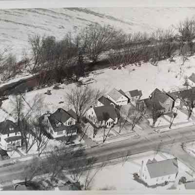 Waupun 1950's aerial photos.