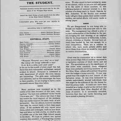 The Student vol3 #2 pg 16: Origformat: Other