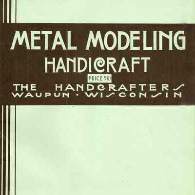 Booklet, Metal Modeling Handicraft, Handcrafters