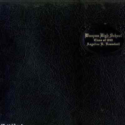Leather holder of 1938 High School Diploma
