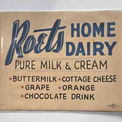 Sign, Dairy, Roets Dairy