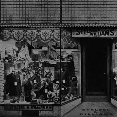 Postcard, Main Street, Stelsel & Williams