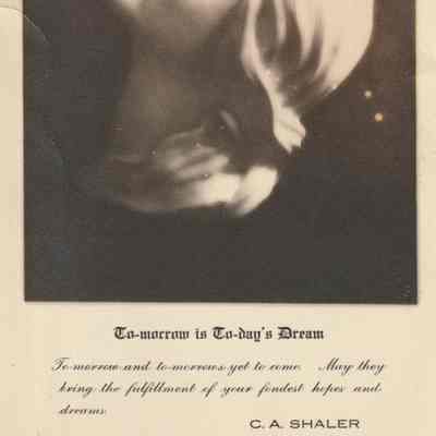 Greeting Card C.A. Shaler
