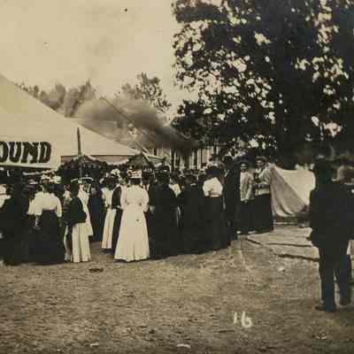 Postcard, Parade, Homecoming, July 1908, 16
