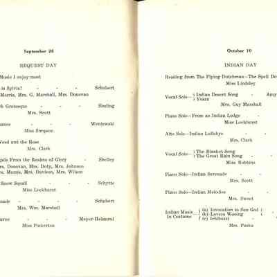 1910-1911 Philharmonic Music Club