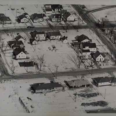 Waupun 1950's aerial photos.