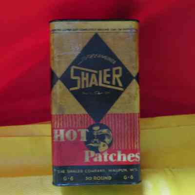 Container, Hot Patch Tube Repairs, Shaler, 50 Round, G-6