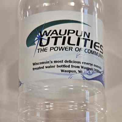 Water Bottle, Waupun Utilities
