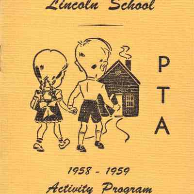 Waupun Lincoln School 1958-1959 P,T,A