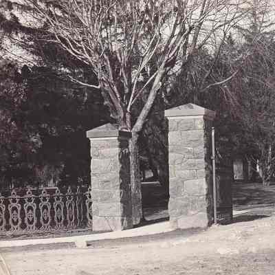 Card, Forest Mound Cemetery Entrance