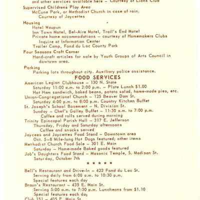Other Attractions-Indian Summer Festival-1967