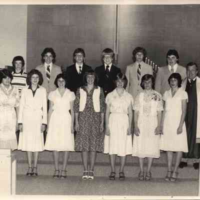 Photograph, UCC Confirmation Class 1981
