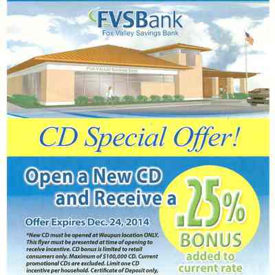 FVS BANK - FOX VALLEY SAVINGS BANK