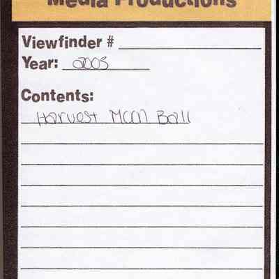 VHS Tape, WHS Media Productions, 2003 Waupun Harvest Ball