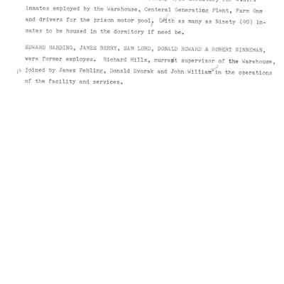 History of Waupun Central Warehouse cont.