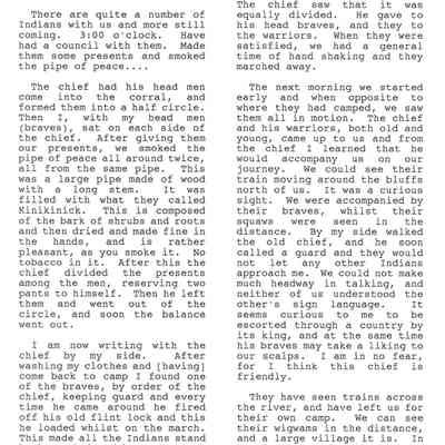 Page from Gold Rush Journal-Hillyer