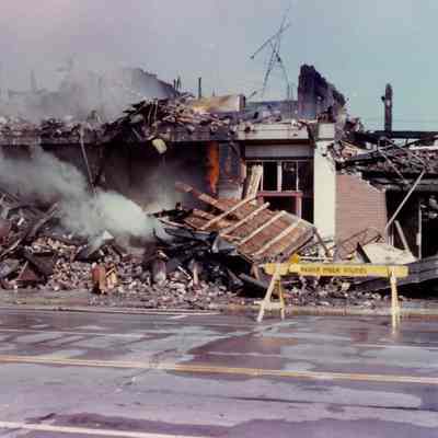 Photograph, Jud's Fire, 1977
