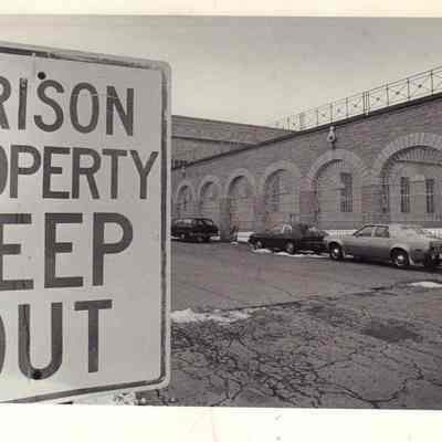 Photograph, Corrections, Wisconsin State Prison, Prison Property Keep Out