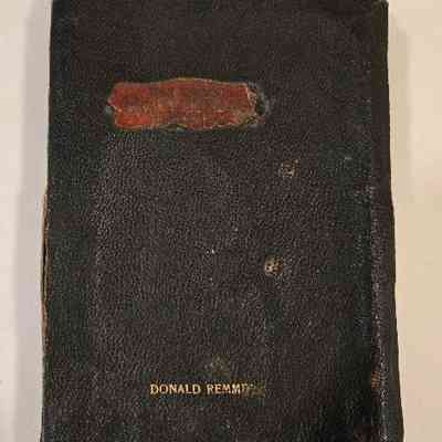 Bible, Donald Remmel