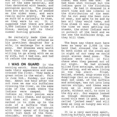 Page from Gold Rush Journal-Hillyer